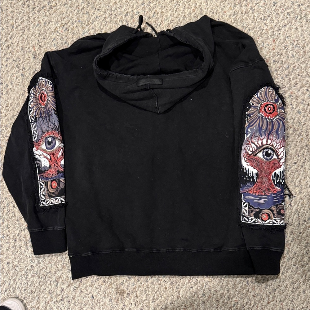 Hudson Outerwear Black acid window Hoodie size 2X - Picture 4 of 4